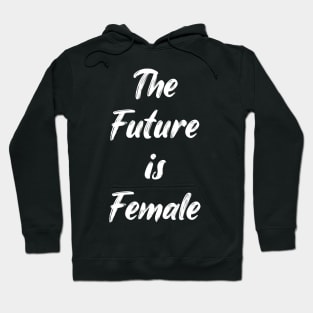 Feminist Future is Female Stickers Hoodie